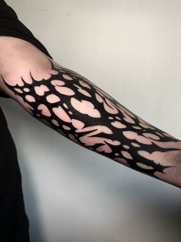 Dark Net — Neotribal tattoo by Nillattt, photo 1