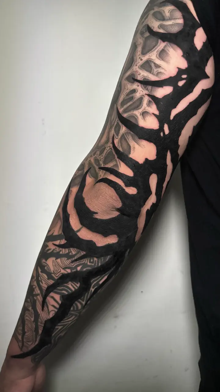 Full Neo Arm — Neotribal tattoo by Nillattt, photo 1