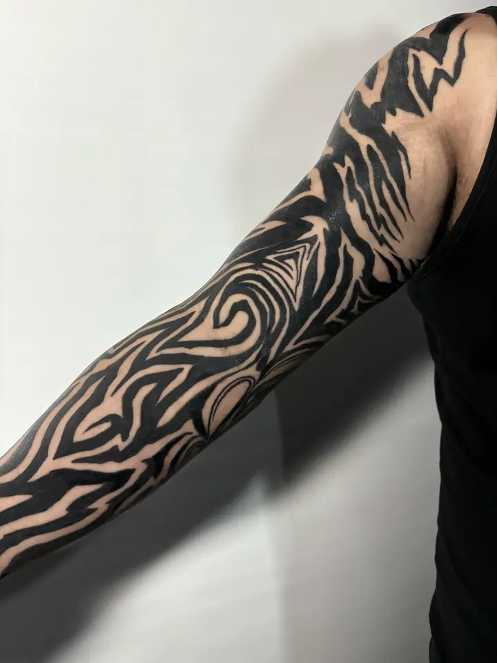 Psycho Arm — Neotribal tattoo by Nillattt, photo 1
