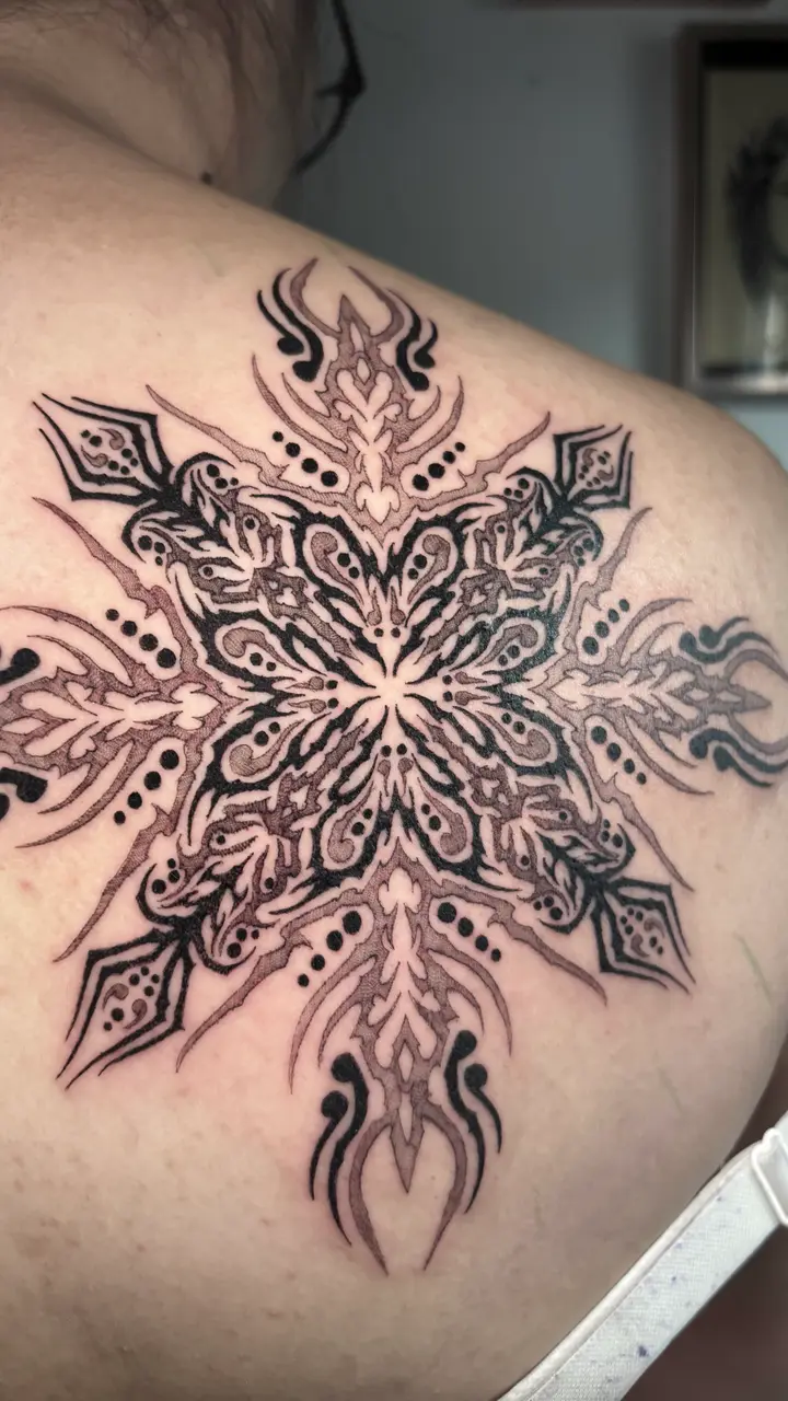 Back Neo Mandala — Ornamental tattoo by Nillattt, photo 1